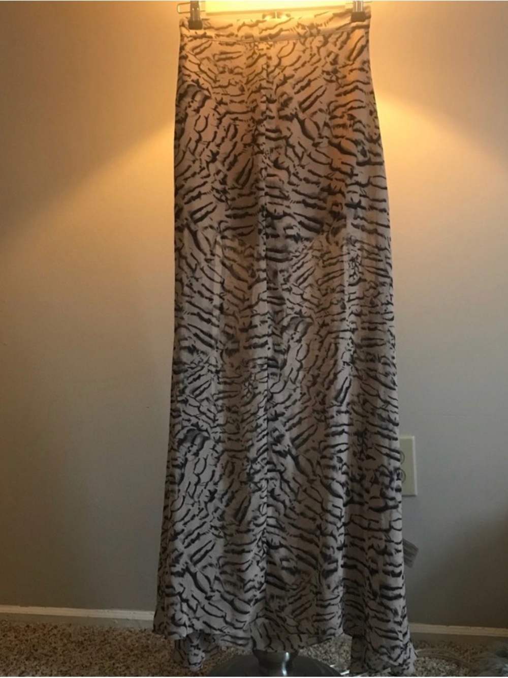 Lovers + Friends Zebra Stripe Skirt